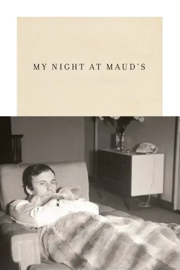 Plakat do filmu "Moja noc u Maud" #1009619