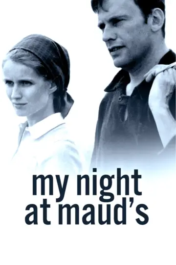 Plakat do filmu "Moja noc u Maud" #1009622
