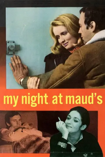 Plakat do filmu "Moja noc u Maud" #1009625