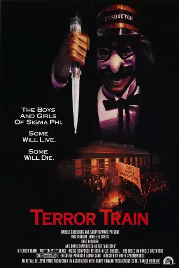 Plakat do filmu "Terror w pociągu" #980284