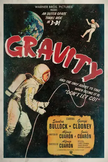 Plakat do filmu "Grawitacja" #36345