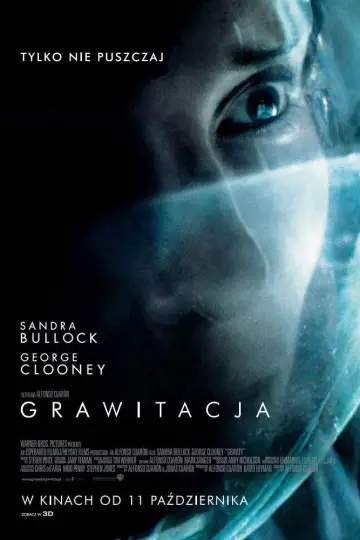 Plakat do filmu "Grawitacja" #631323