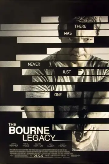 Plakat do filmu "Dziedzictwo Bourne