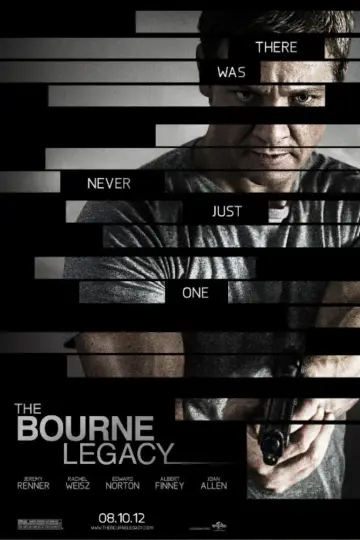 Plakat do filmu "Dziedzictwo Bourne
