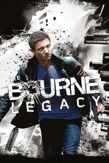 Plakat do filmu "Dziedzictwo Bourne