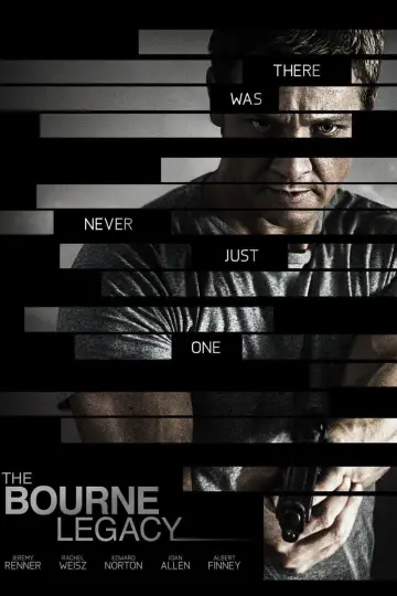 Plakat do filmu "Dziedzictwo Bourne