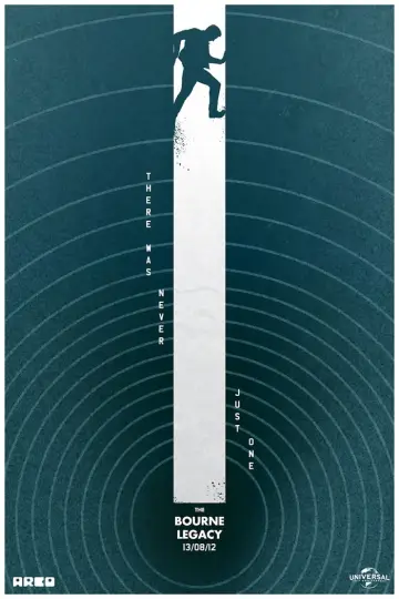 Plakat do filmu "Dziedzictwo Bourne