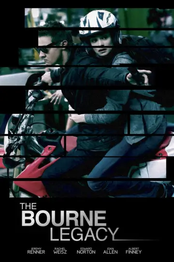 Plakat do filmu "Dziedzictwo Bourne