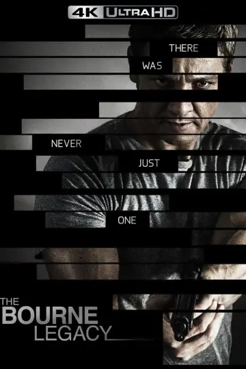 Plakat do filmu "Dziedzictwo Bourne