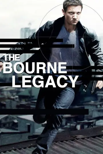 Plakat do filmu "Dziedzictwo Bourne