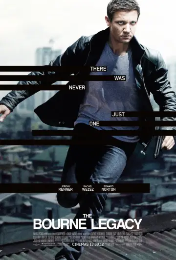 Plakat do filmu "Dziedzictwo Bourne
