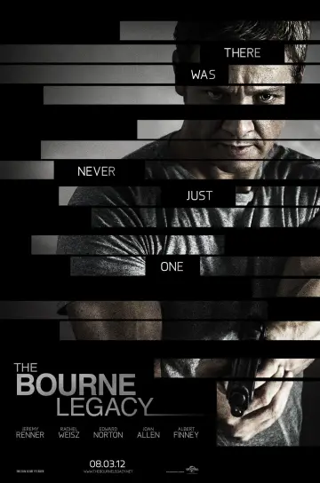 Plakat do filmu "Dziedzictwo Bourne