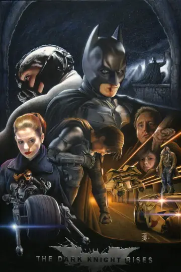Plakat do filmu "Mroczny Rycerz powstaje" #830408