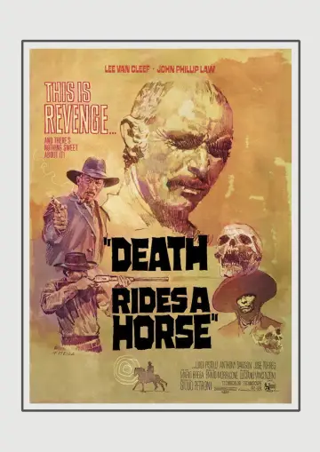Plakat do filmu "Śmierć Jeździ Konno" #1040834