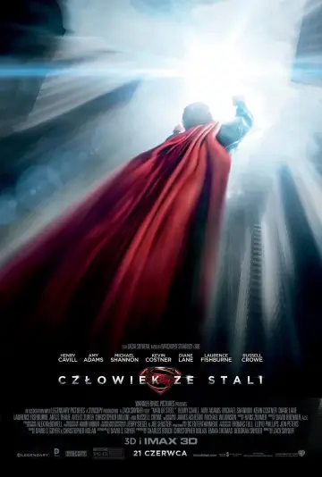 Plakat do filmu "Człowiek ze stali" #583724