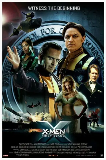 Plakat do filmu "X-Men: Pierwsza klasa" #783228