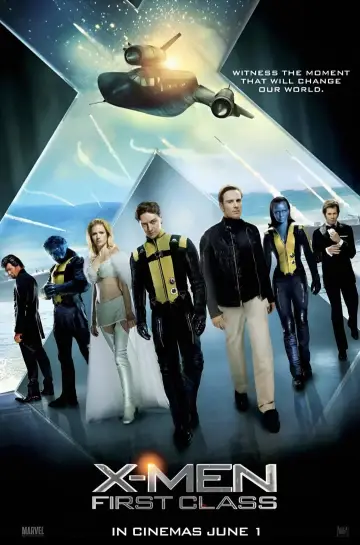 Plakat do filmu "X-Men: Pierwsza klasa" #783261