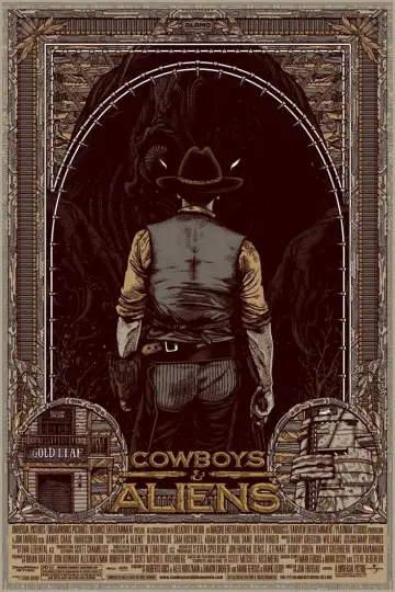 Plakat do filmu "Kowboje i Obcy" #373321