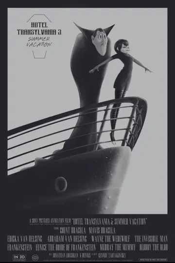 Plakat do filmu "Hotel Transylwania 3" #1859456
