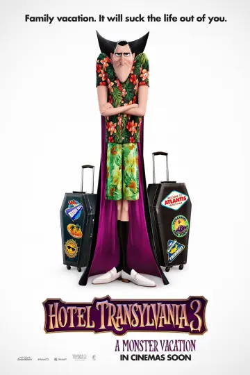 Plakat do filmu "Hotel Transylwania 3" #29926