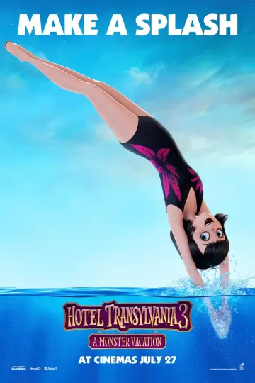 Plakat do filmu "Hotel Transylwania 3" #601479