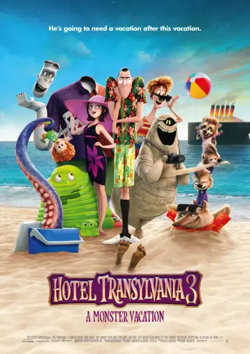 Plakat do filmu "Hotel Transylwania 3" #601486