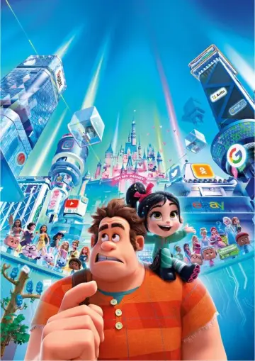Plakat do filmu "Ralph Demolka w internecie" #316069