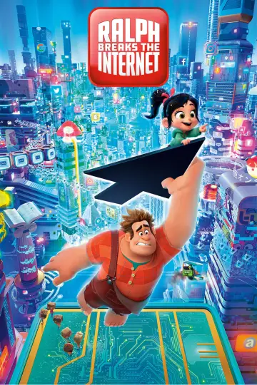 Plakat do filmu "Ralph Demolka w internecie" #40225