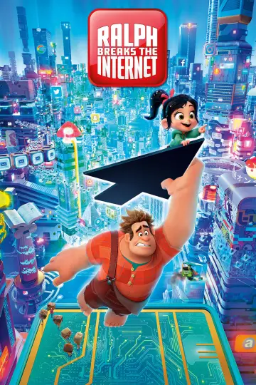 Plakat do filmu "Ralph Demolka w internecie" #40227