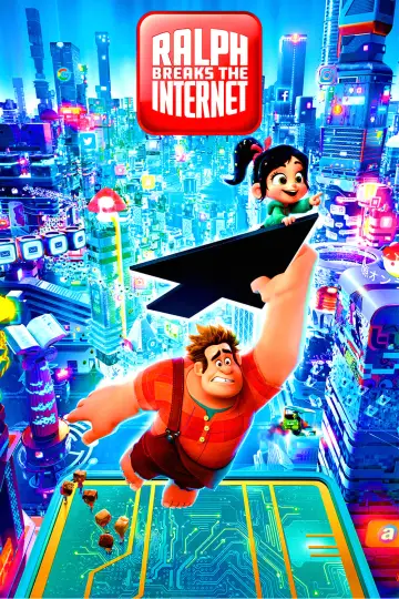 Plakat do filmu "Ralph Demolka w internecie" #40229