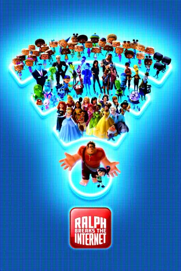 Plakat do filmu "Ralph Demolka w internecie" #40230