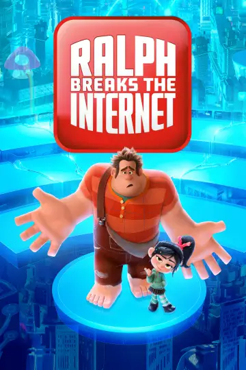 Plakat do filmu "Ralph Demolka w internecie" #40232