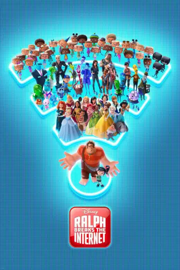 Plakat do filmu "Ralph Demolka w internecie" #40234