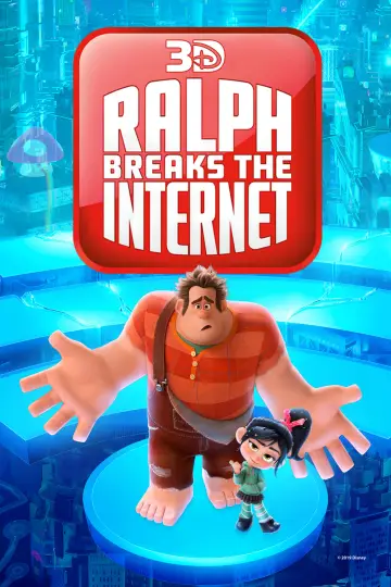 Plakat do filmu "Ralph Demolka w internecie" #40236