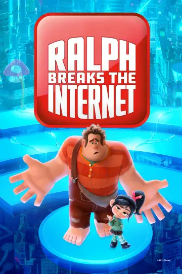 Plakat do filmu "Ralph Demolka w internecie" #40239