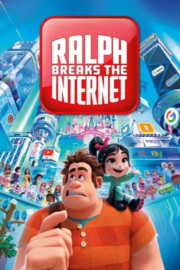 Plakat do filmu "Ralph Demolka w internecie" #40242