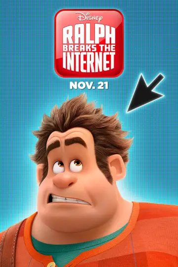 Plakat do filmu "Ralph Demolka w internecie" #40249