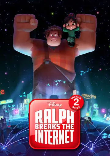 Plakat do filmu "Ralph Demolka w internecie" #40251