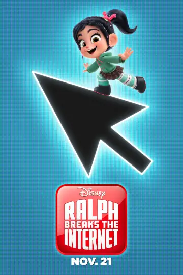 Plakat do filmu "Ralph Demolka w internecie" #40253