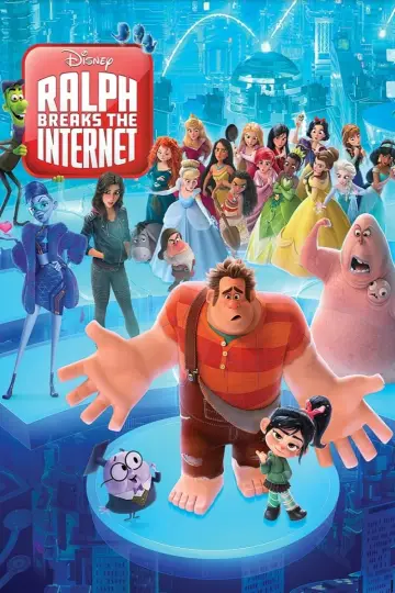 Plakat do filmu "Ralph Demolka w internecie" #40256