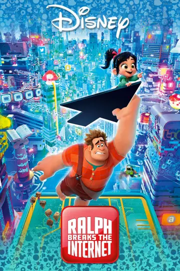 Plakat do filmu "Ralph Demolka w internecie" #40257
