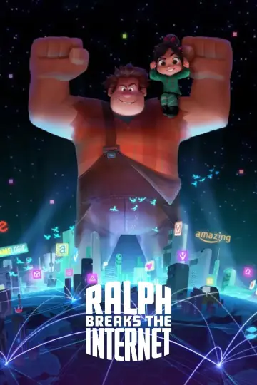 Plakat do filmu "Ralph Demolka w internecie" #40261