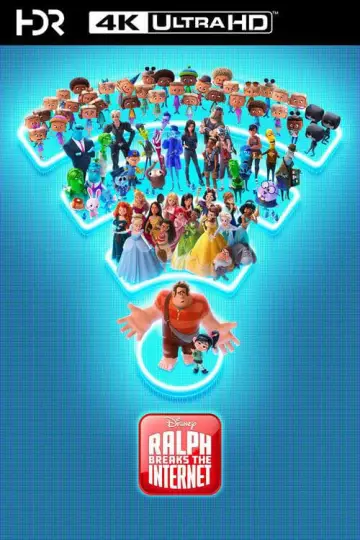 Plakat do filmu "Ralph Demolka w internecie" #40263