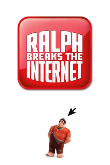 Plakat do filmu "Ralph Demolka w internecie" #40265