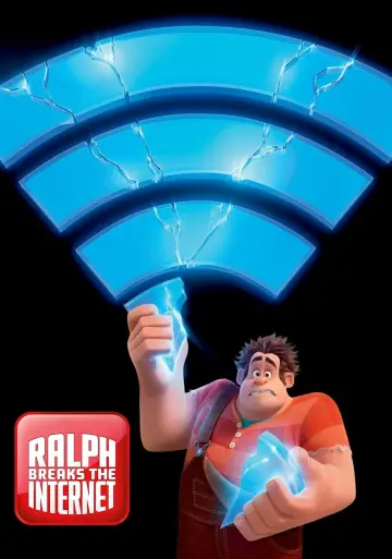 Plakat do filmu "Ralph Demolka w internecie" #40266