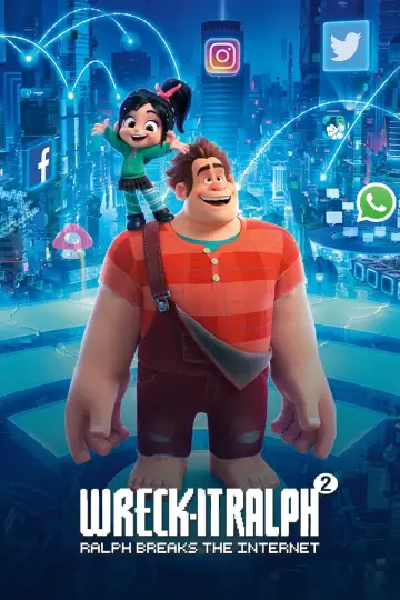 Plakat do filmu "Ralph Demolka w internecie" #40270