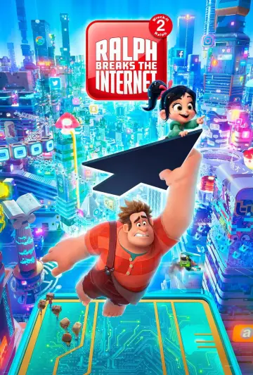 Plakat do filmu "Ralph Demolka w internecie" #598527