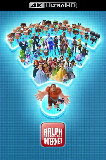 Plakat do filmu "Ralph Demolka w internecie" #598531