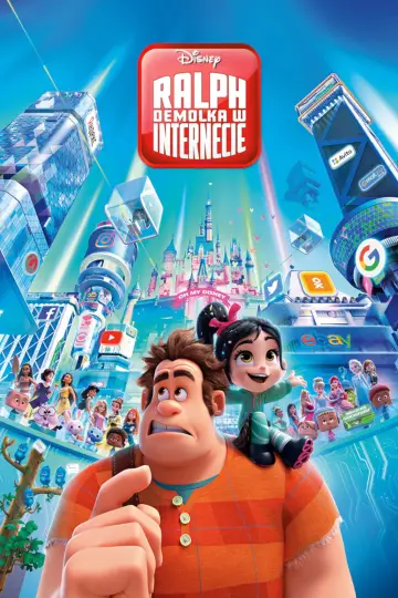 Plakat do filmu "Ralph Demolka w internecie" #598534