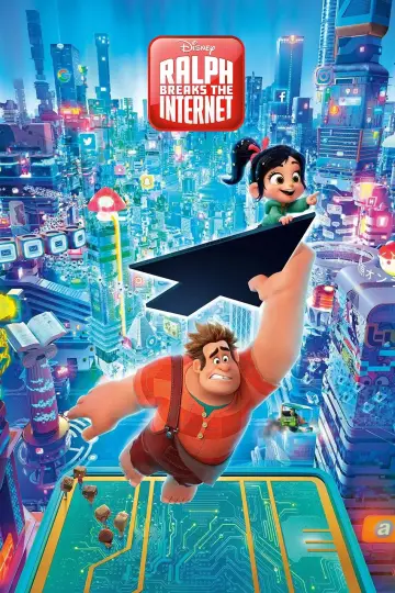 Plakat do filmu "Ralph Demolka w internecie" #598542